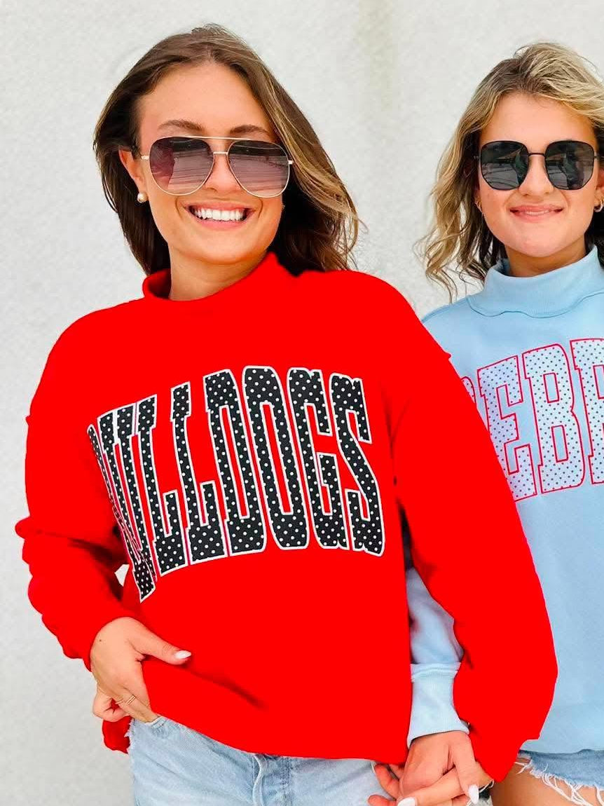 Preorder - Mockneck Wildcat Sweatshirt