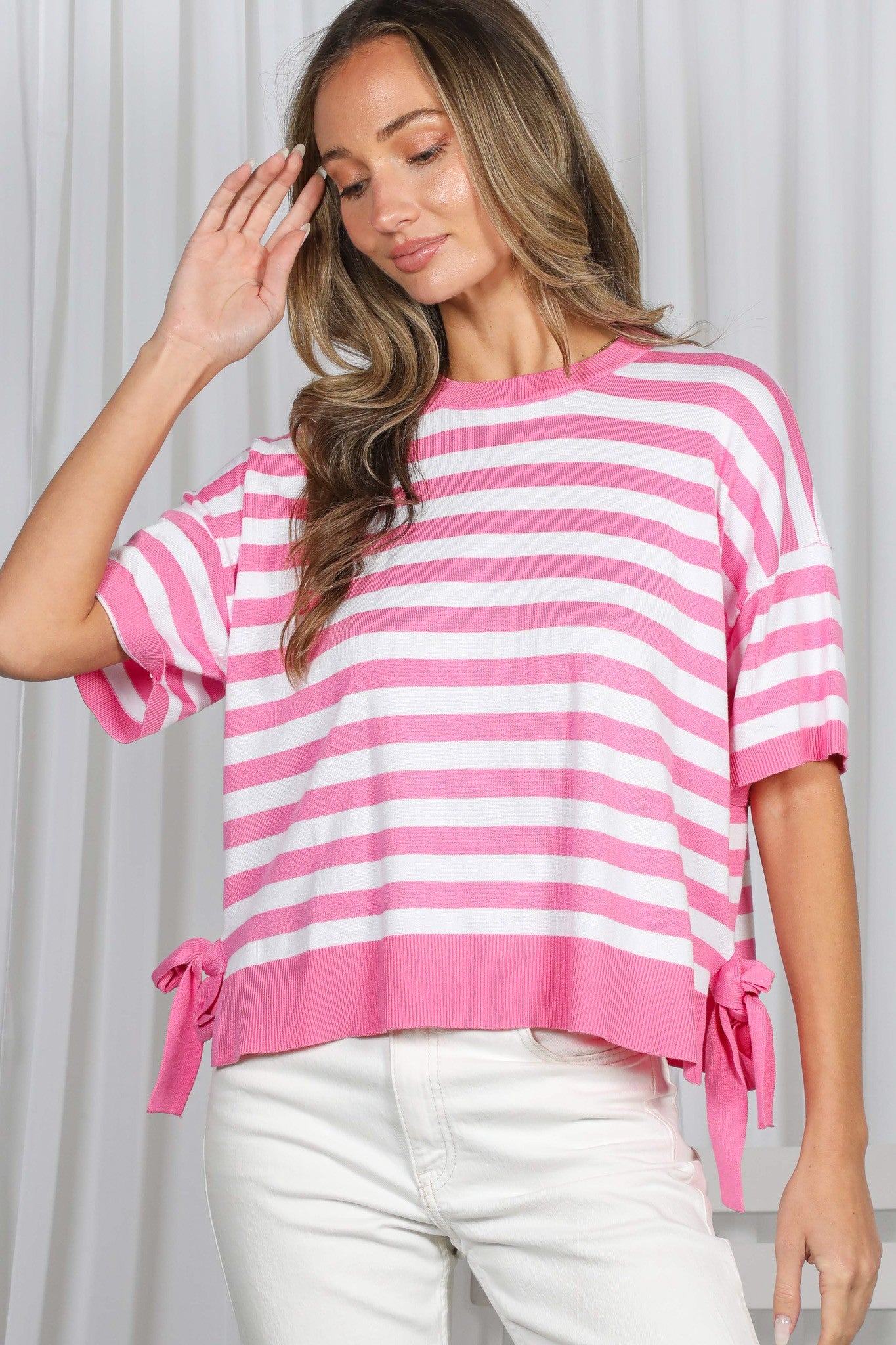 The Ador-A-Bow Stripe Top