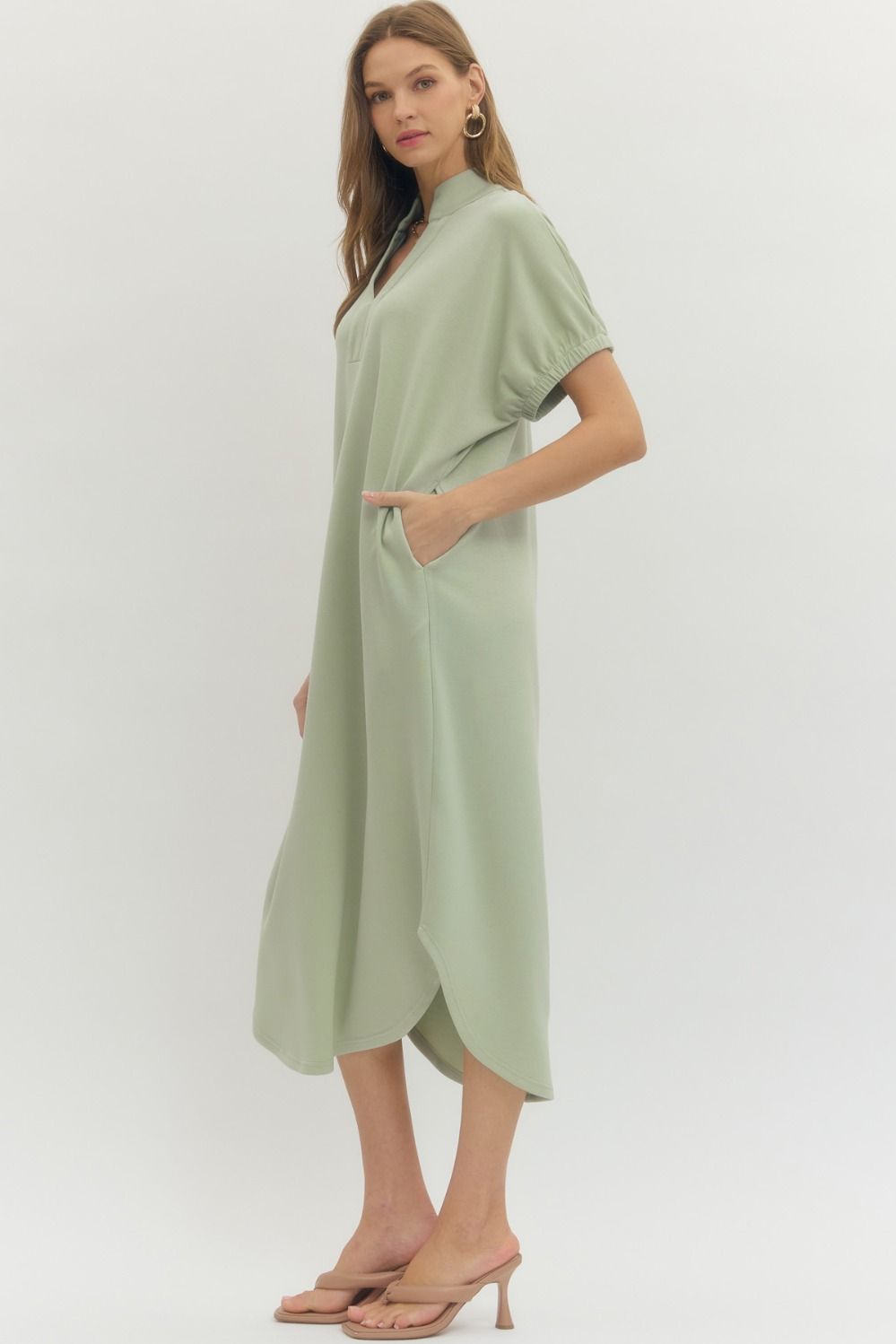 Sunday Stroll Midi Dress