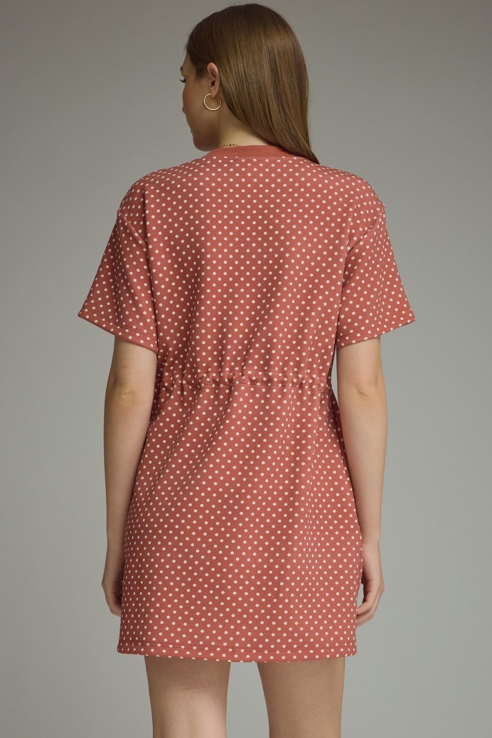Terracotta Dot & Go Dress