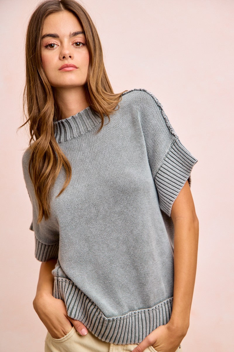 Summer Charm Knit - Smoke Grey