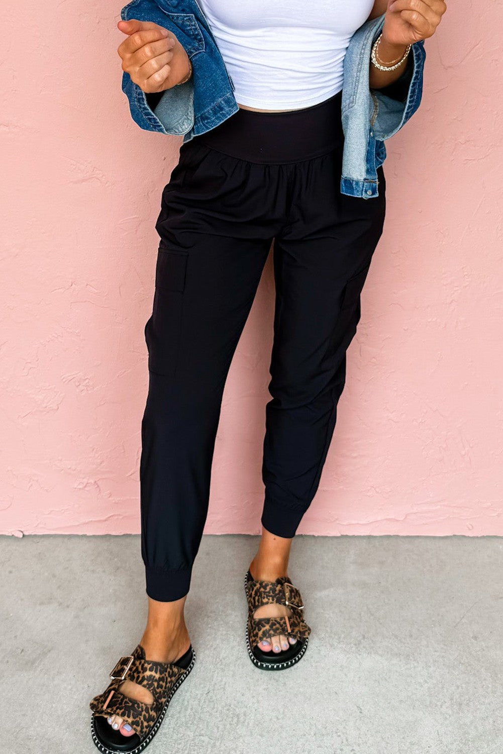 City Sleek Cargo Joggers