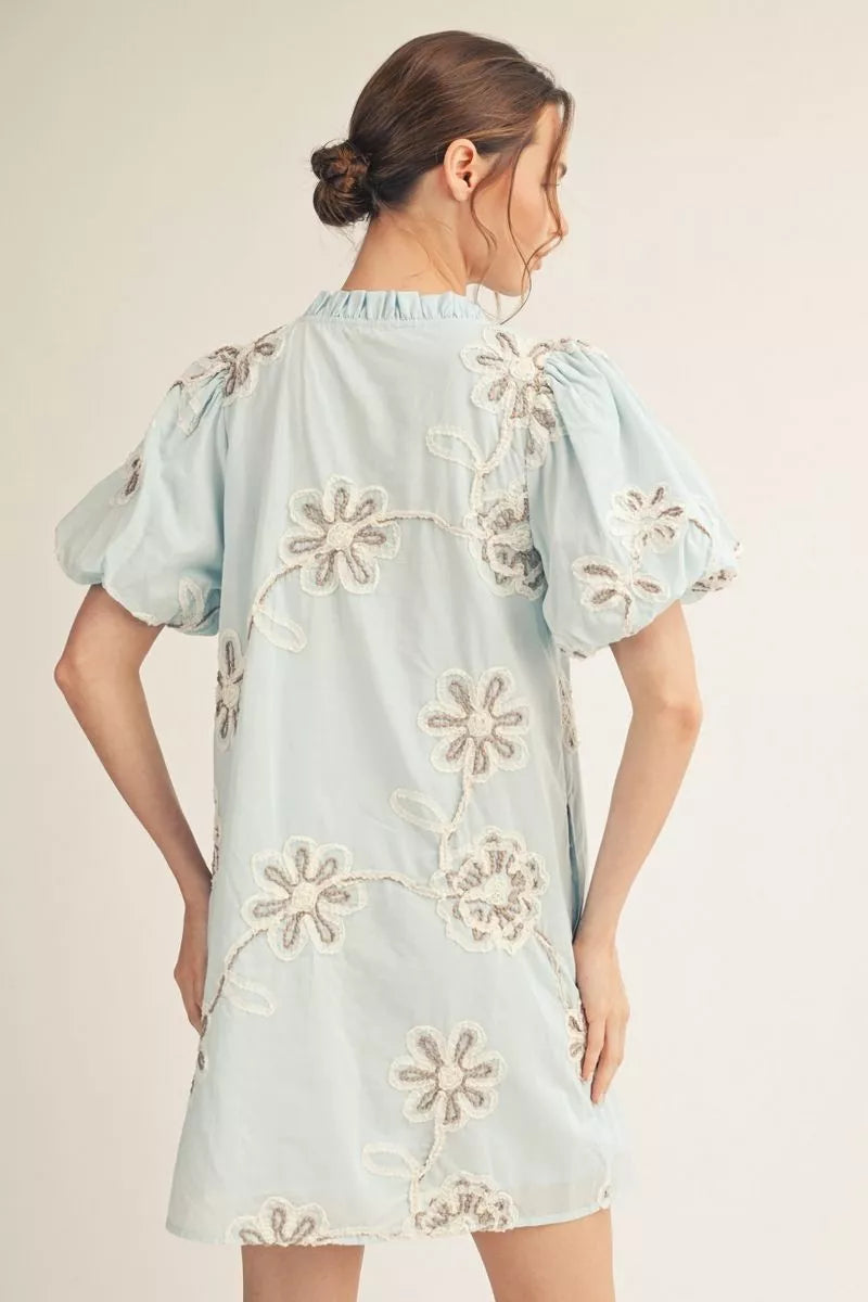 Blue Skies & Blooms Dress