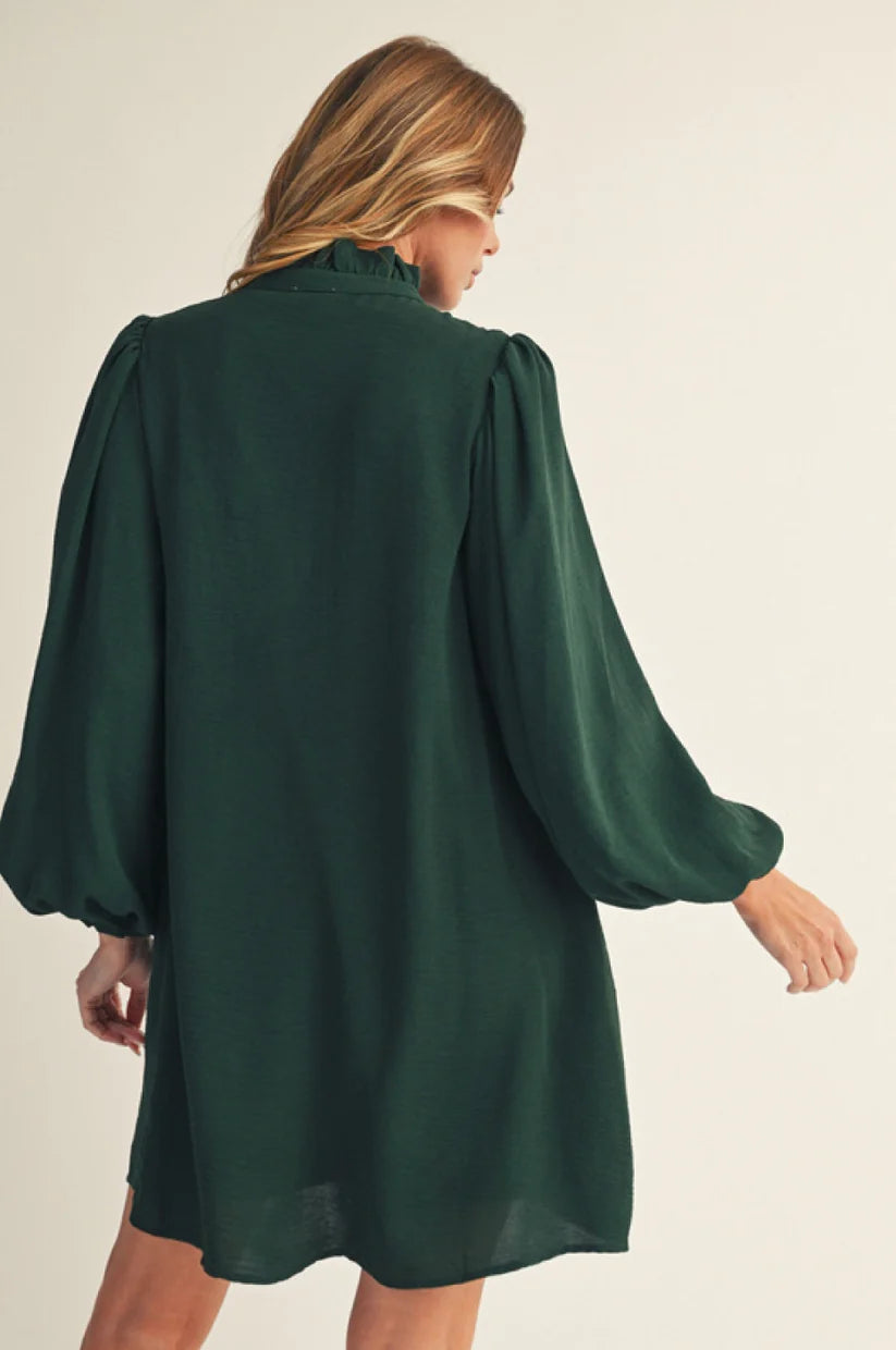 Evergreen Elegance Dress