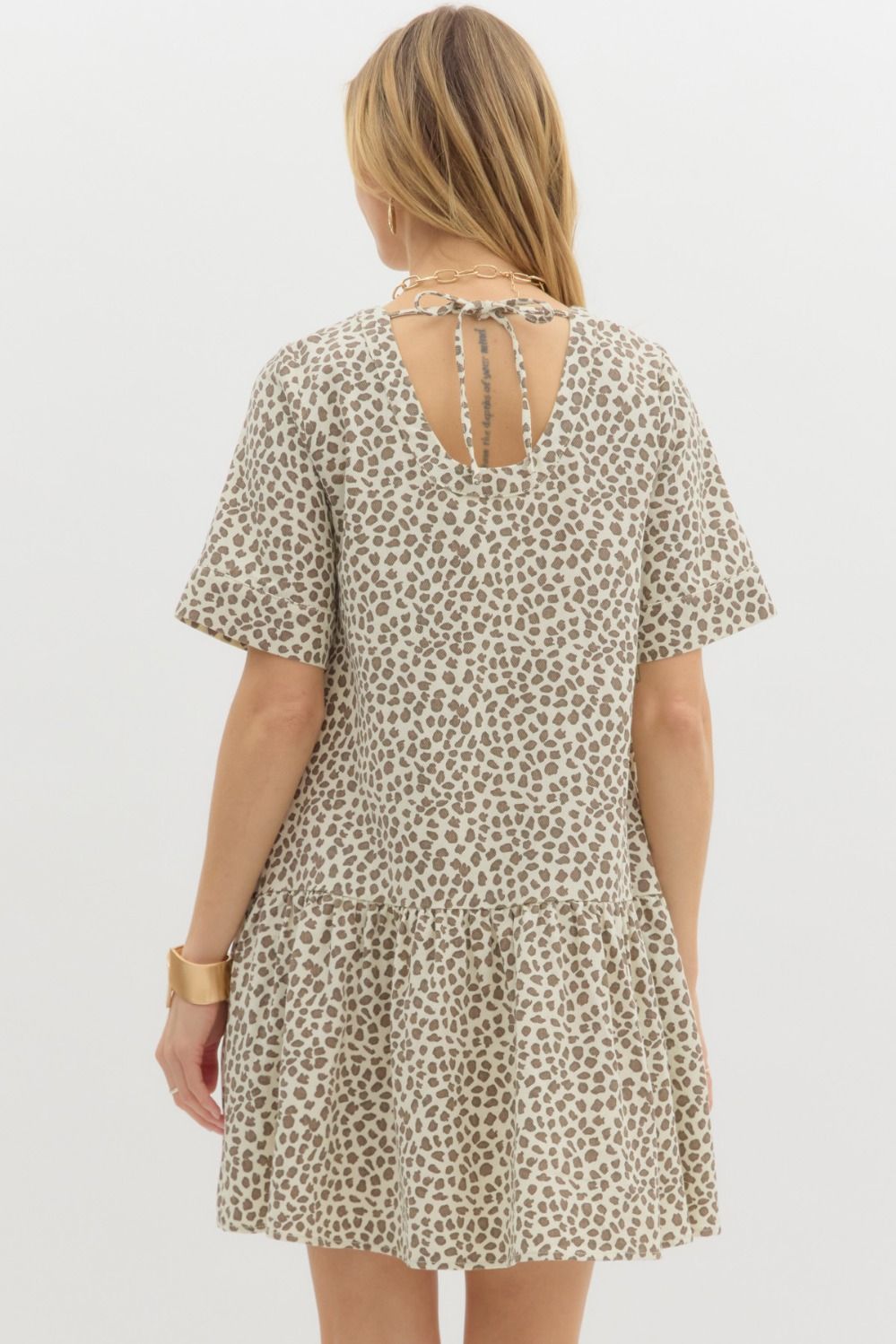 Wild at Heart Leopard Mini Dress