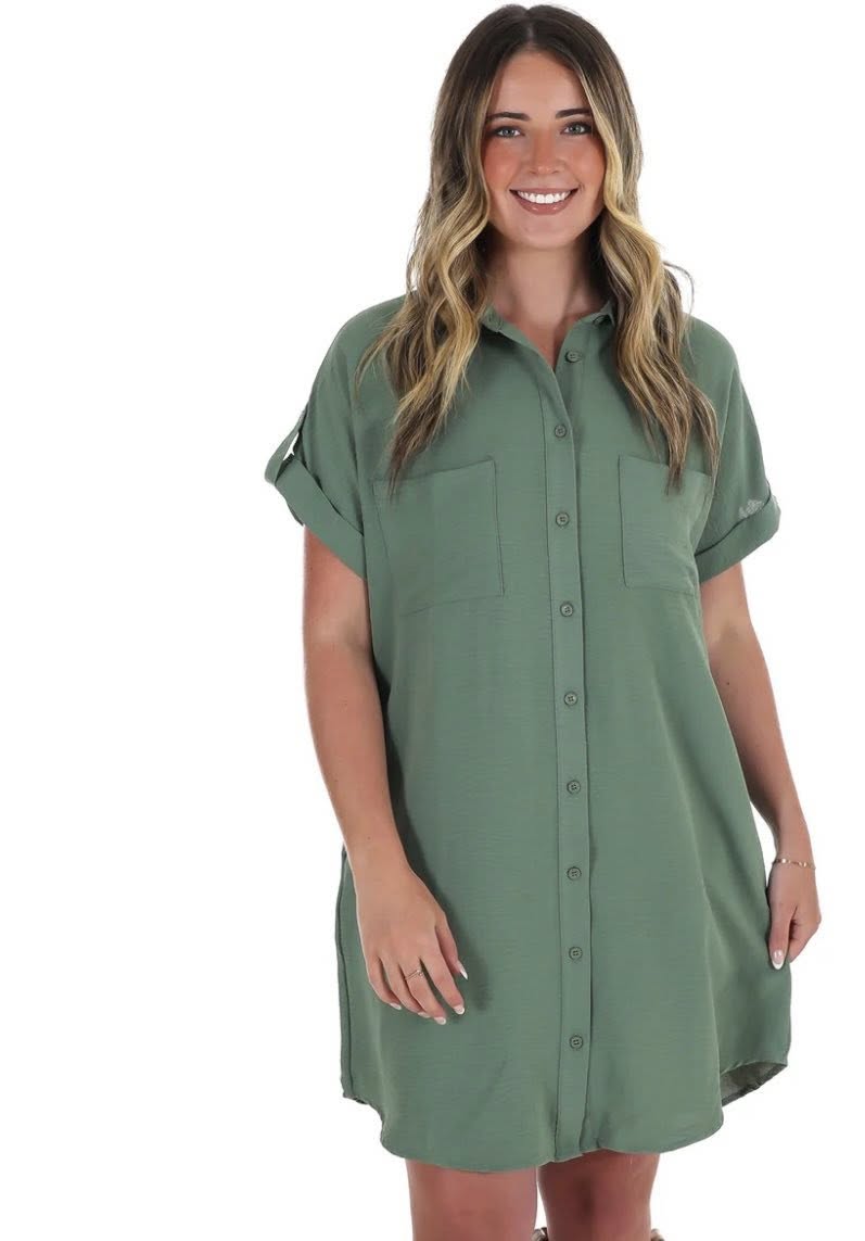 Olive Grove Dress