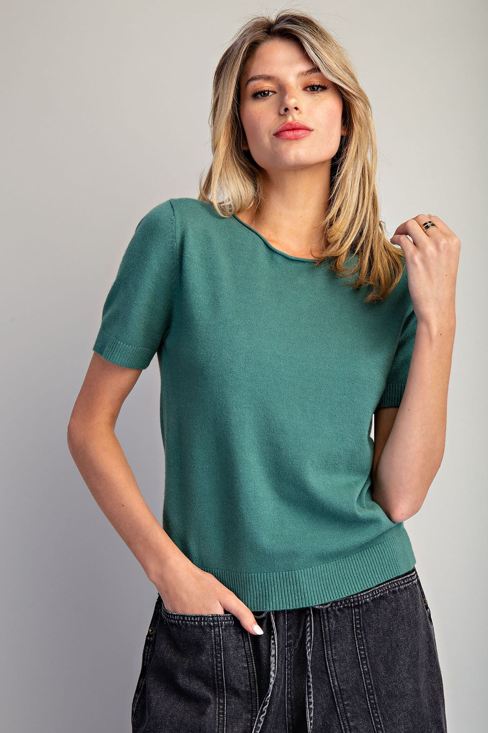 Dry Herb Classic Knit Top