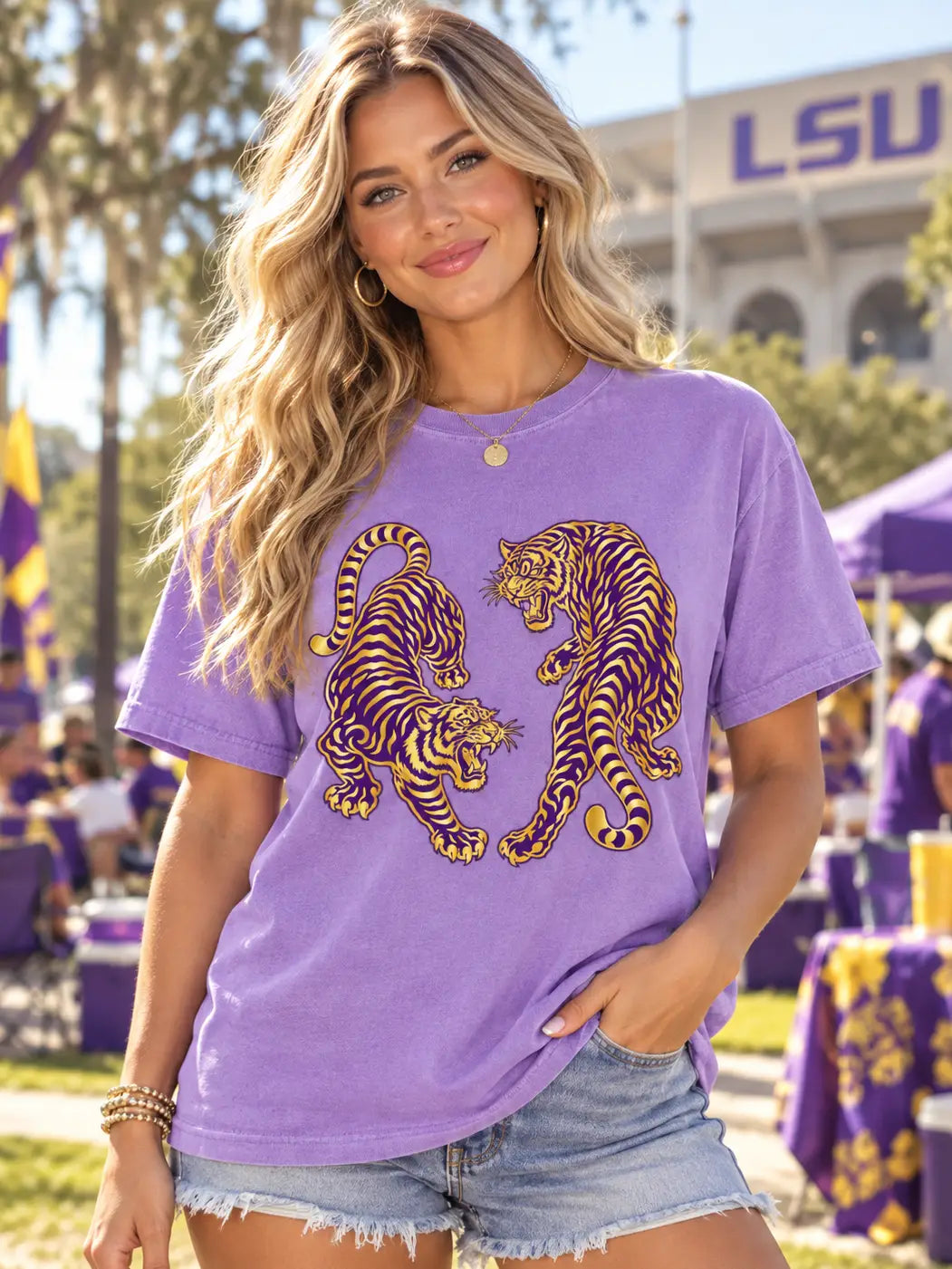 Double Trouble Tiger Tee
