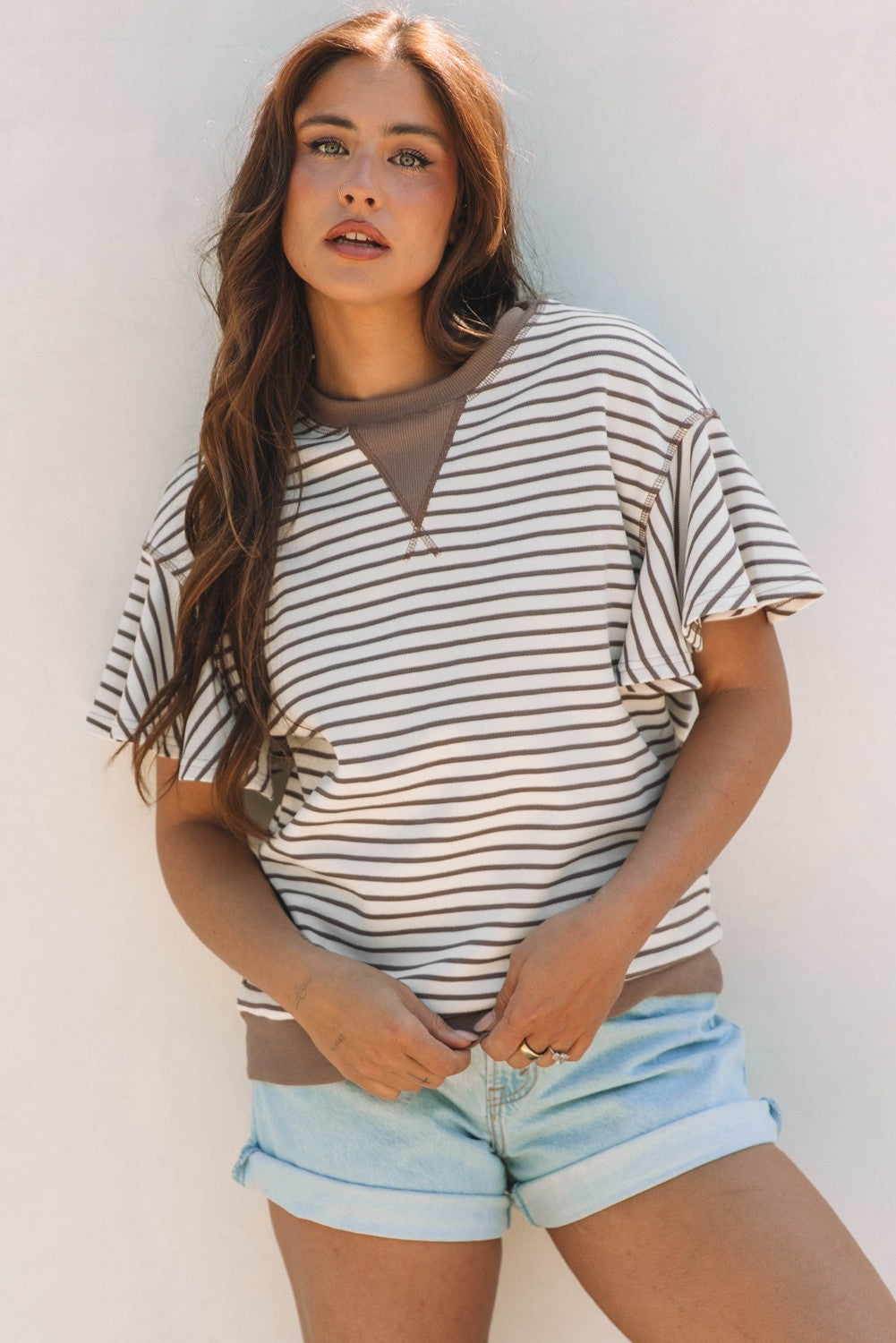Mindful in Mocha Top