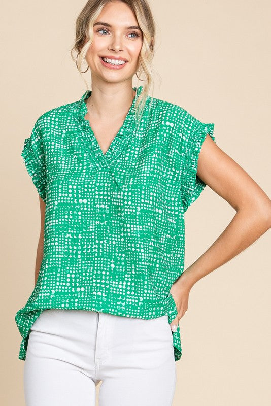 Just A Frill Top