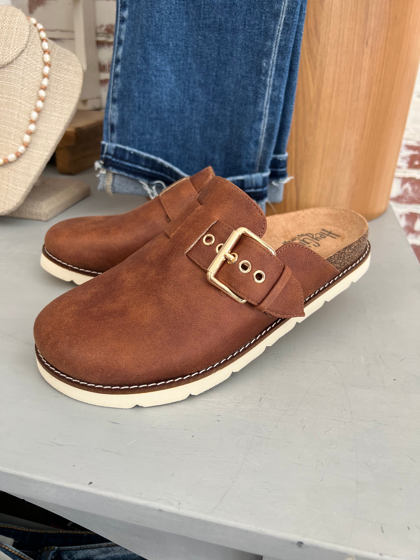 Corkys Cognac Day Dream Shoes