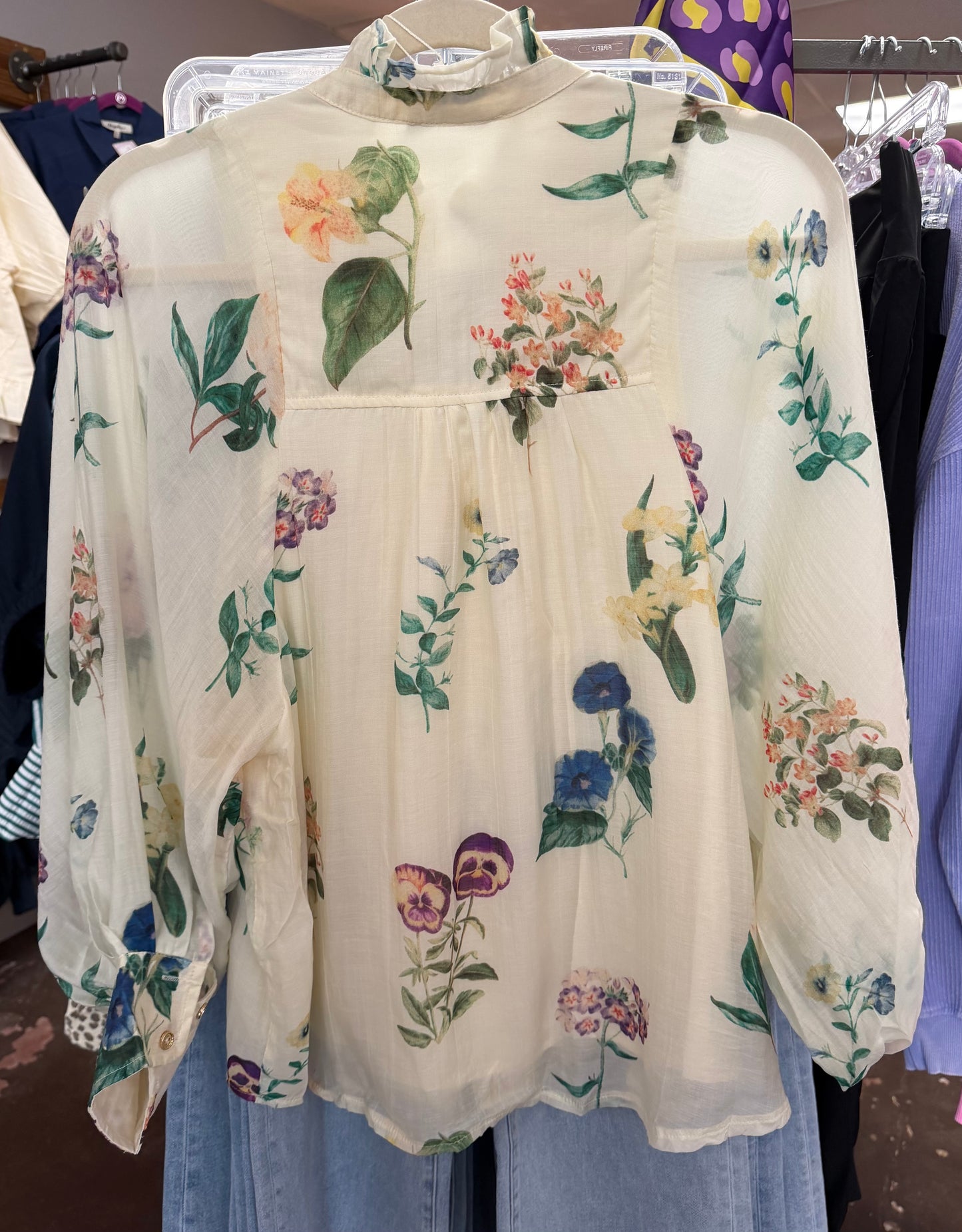 Sweet Magnolia Floral Top