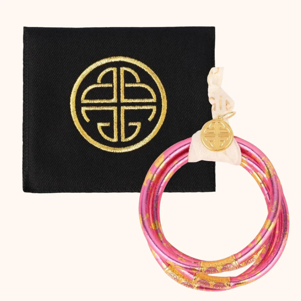 KOI Rose All Weather Bangles - Set of 4 BuDhaGirl