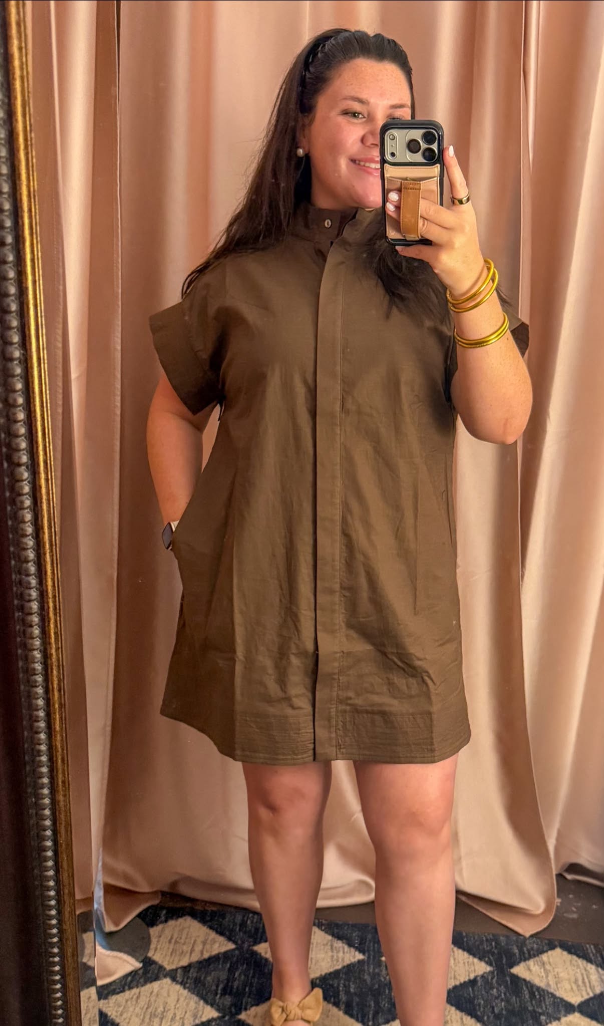 Changing Seasons Dress - Brown