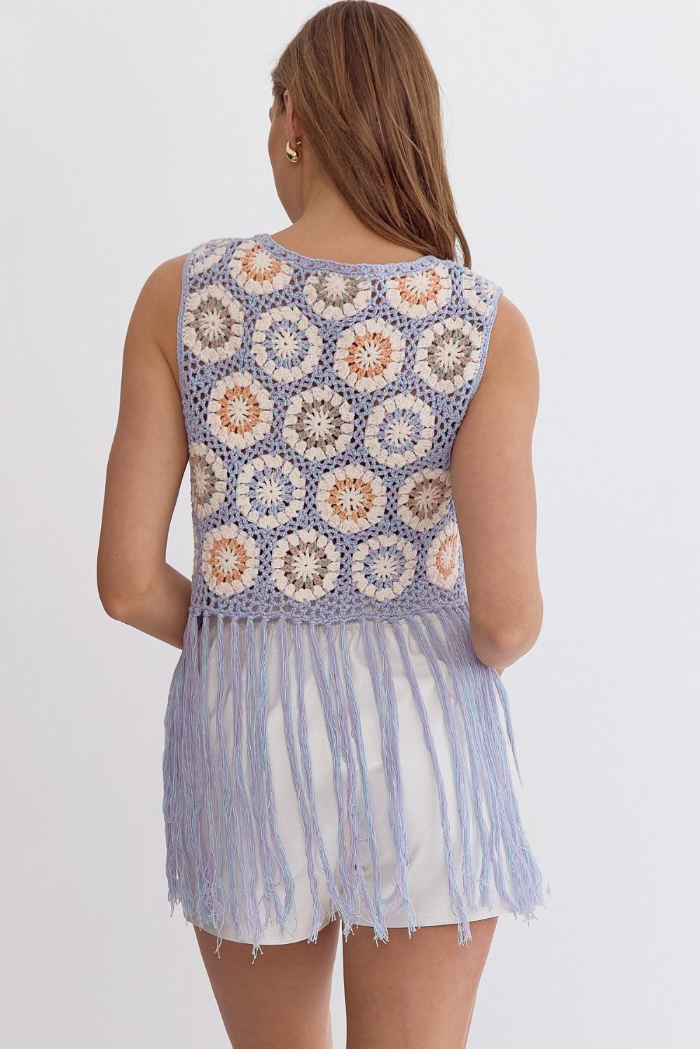 Crochet Periwinkle Top
