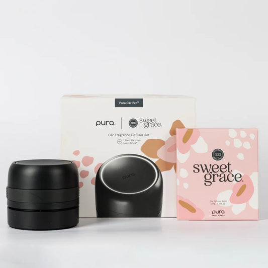 Bridgewater + PURA Sweet Grace Car PRO Diffuser Set