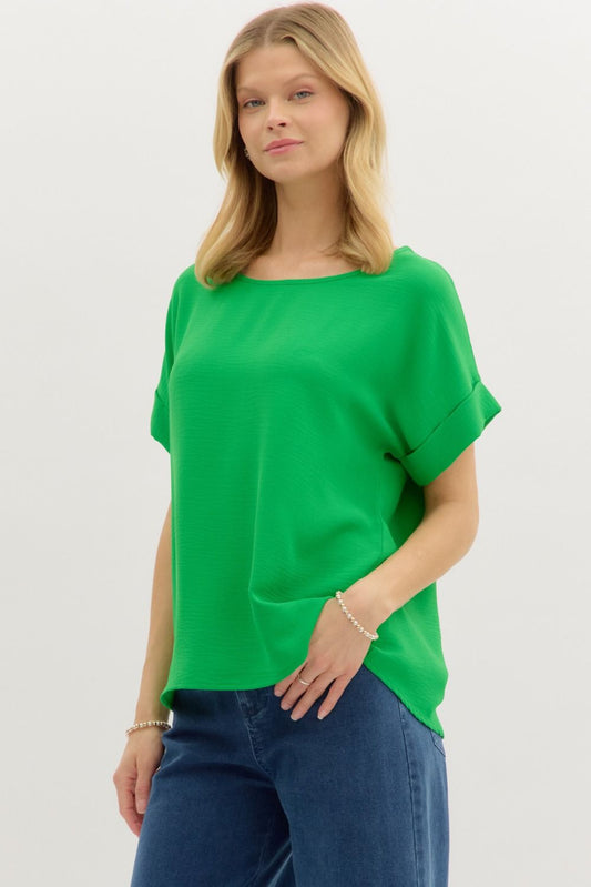 The Basic Blouse - Green