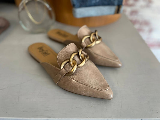Corky's Taupe Playin For Keeps Mules