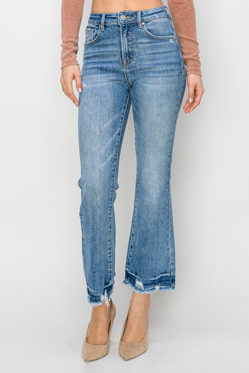 Daisy Cropped Flare Jean By Risen