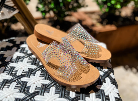 Bogalusa Clear Sandal By Corkys