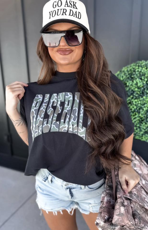 Duck Camo Baseball Tee