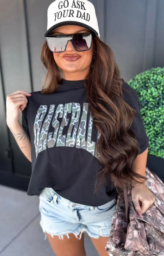 Duck Camo Baseball Tee