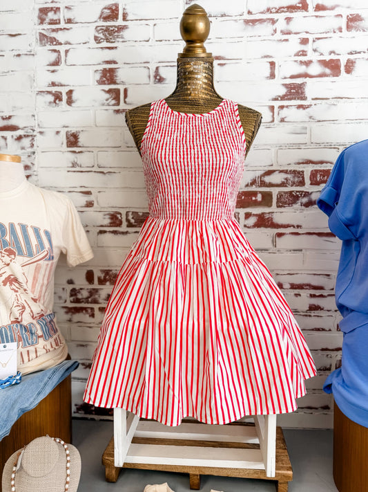 The Timeless Stripe Midi