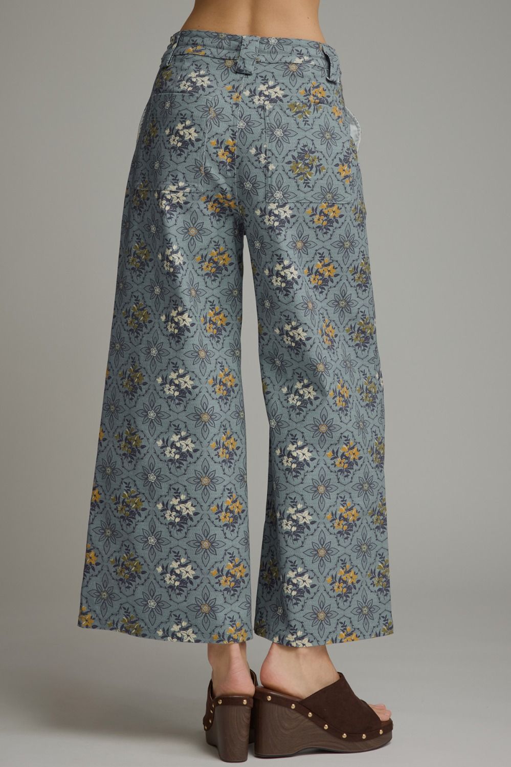 Blue In Bloom Pants