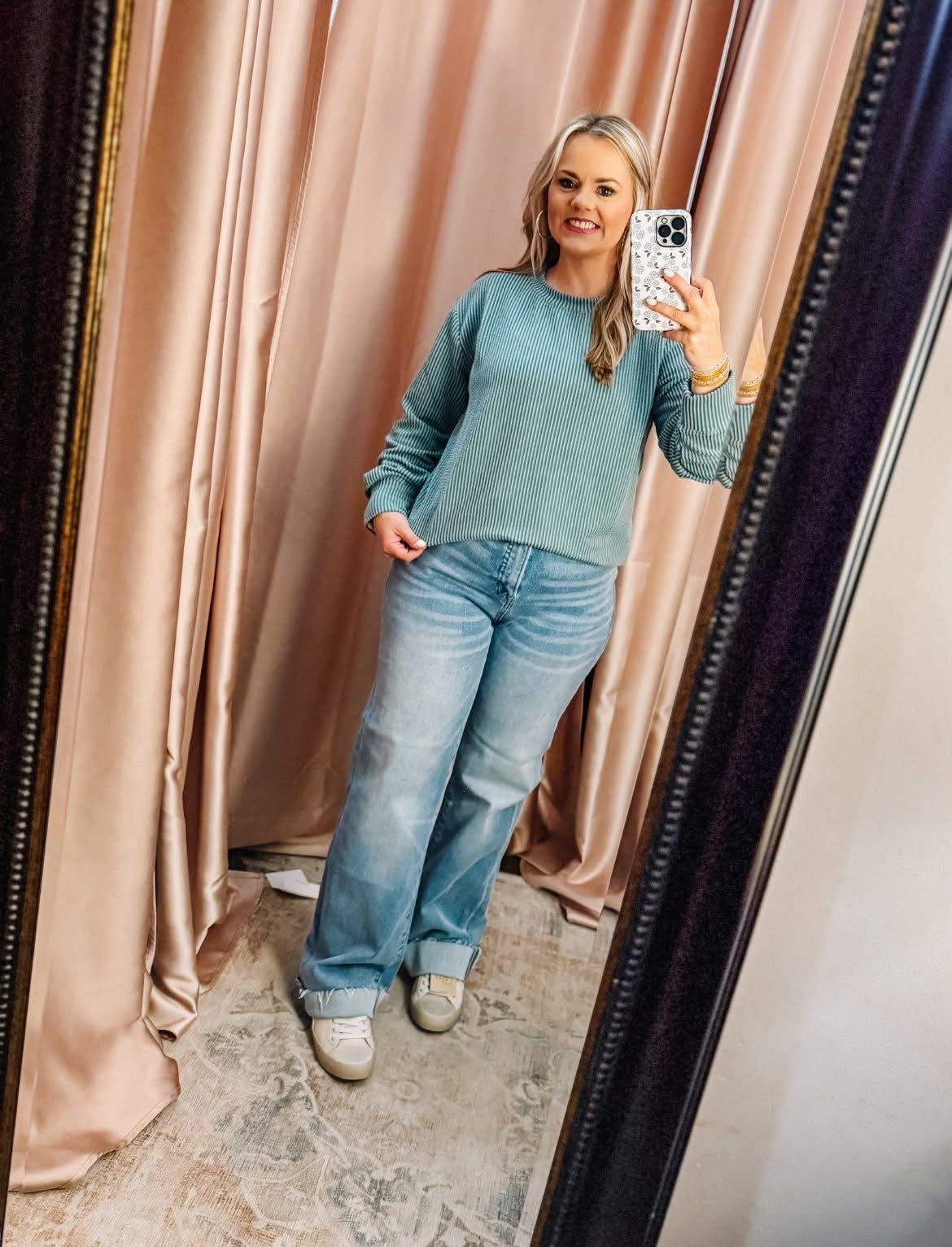 Mica Queen Blue Jean