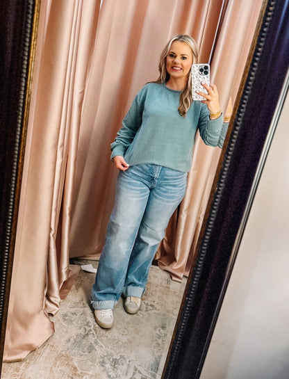 Mica Queen Blue Jean