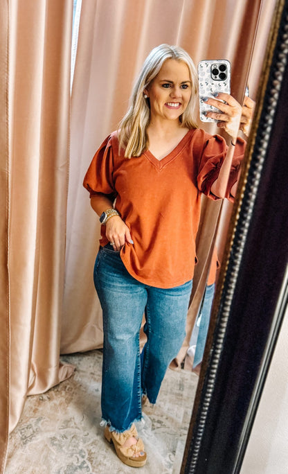 Everyday Grace Top - Toffee