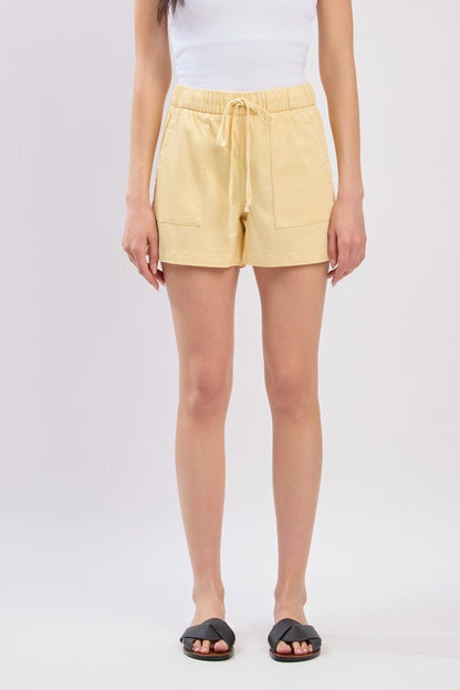 Daydream Yellow Shorts