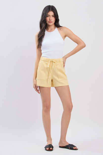 Daydream Yellow Shorts