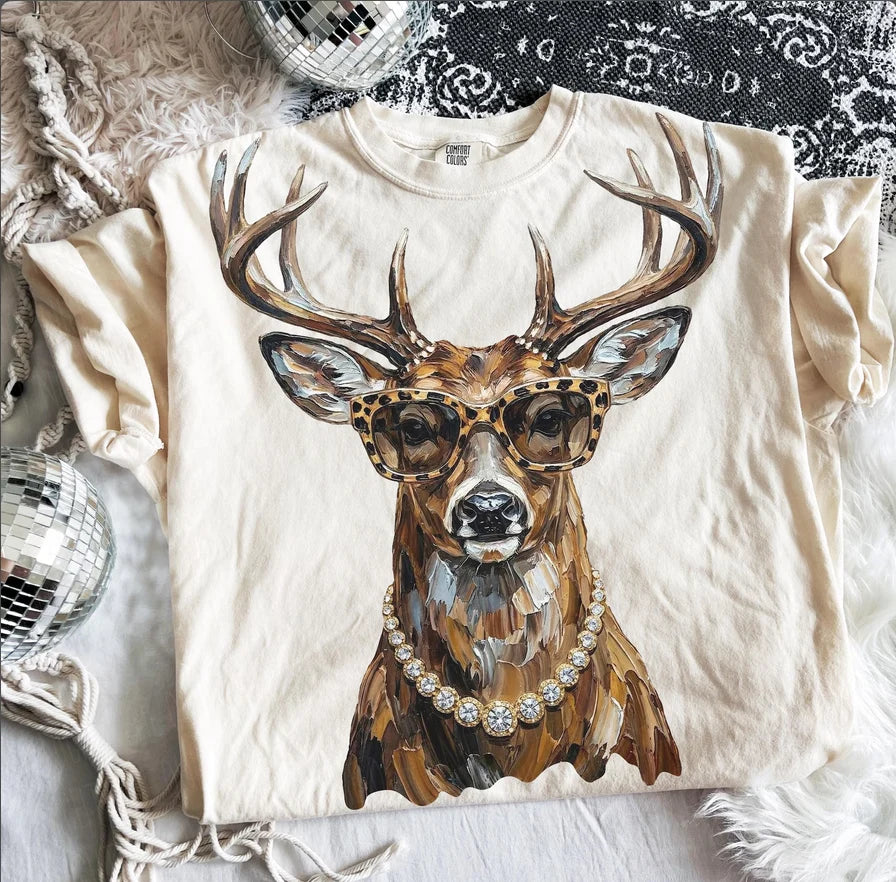 Glam Whitetail Tee