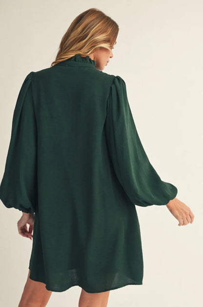 Evergreen Elegance Dress