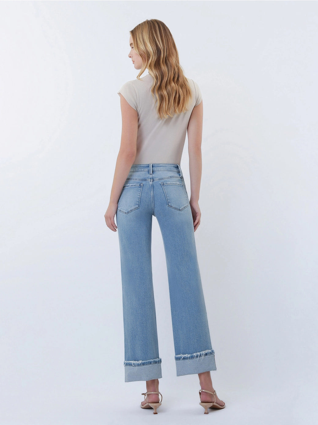 Kickin’ It Cuffed Denim Jean