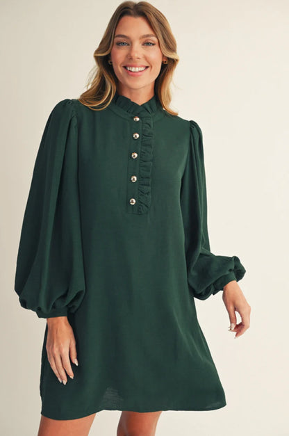 Evergreen Elegance Dress