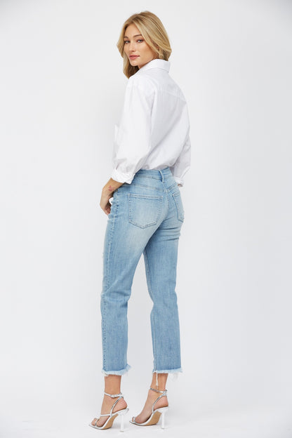 Mid Rise Cigarette Jean By Mica