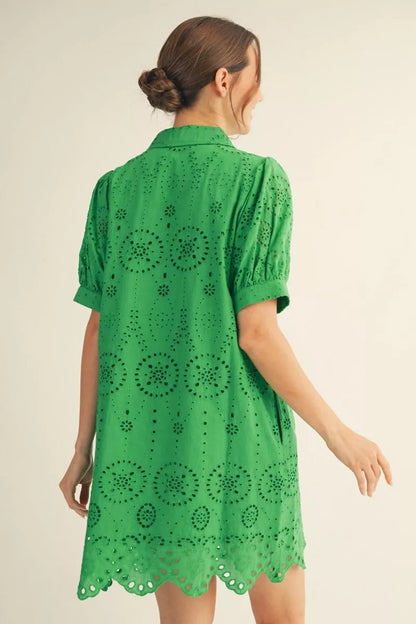 Fresh Picked Eyelet Dress
