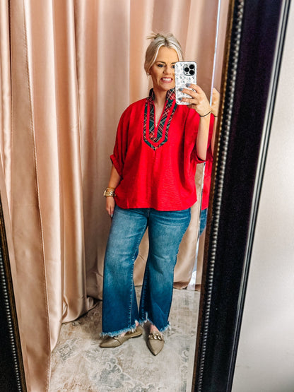 Holiday Cheer Plaid - Red