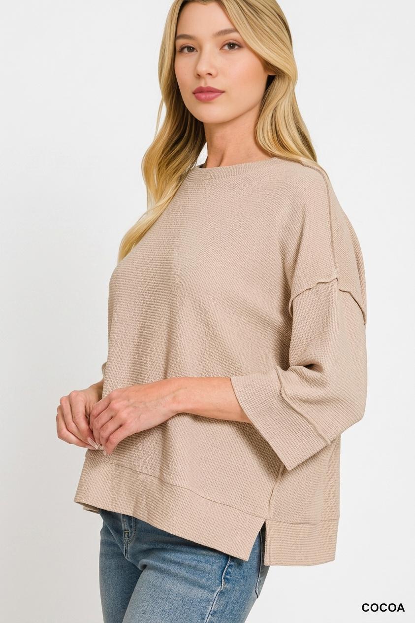 The Relaxed Edge Top - 7 colors