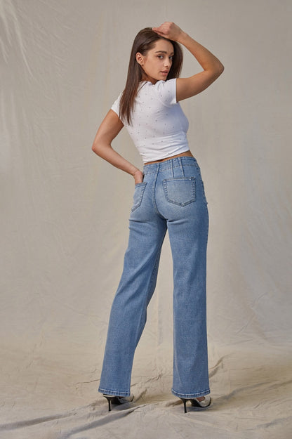 Skyline High-Rise Jean by Mica