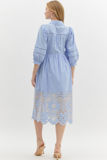 Blue Whisper Dress