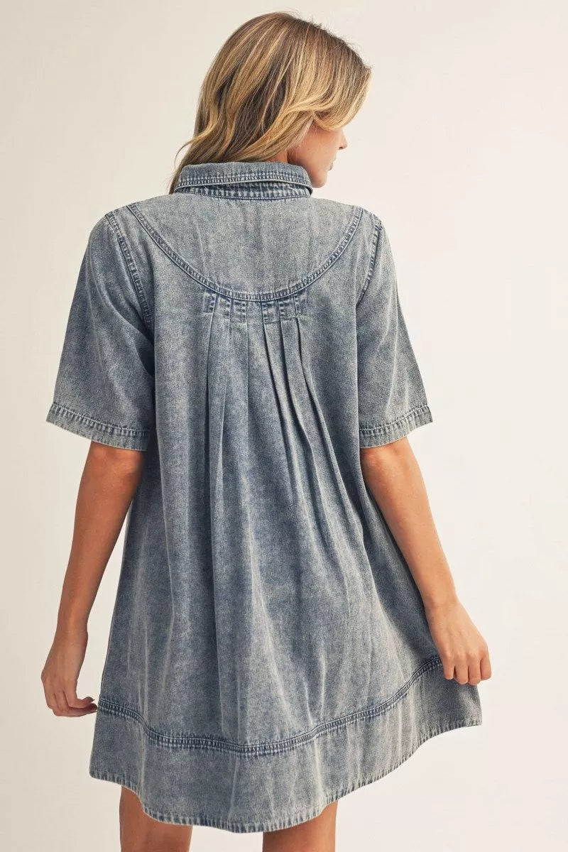 Main Street Denim Dress