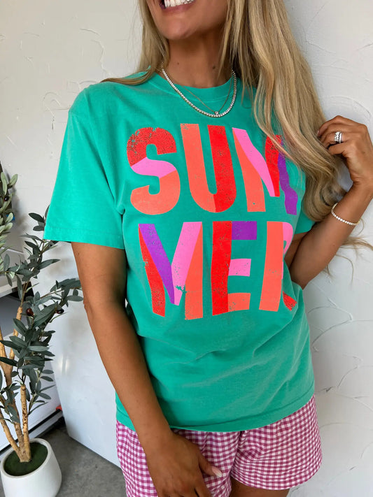 Colorblock Summer Tee