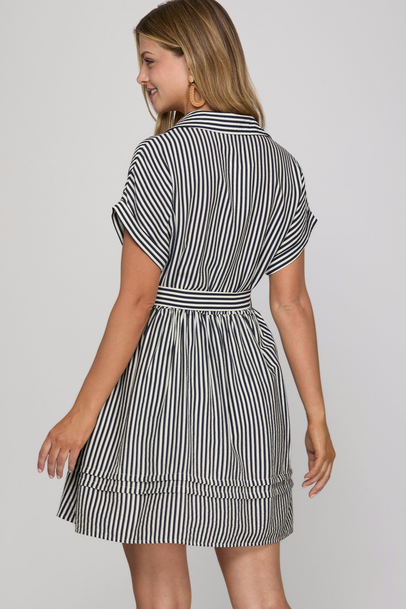 Clean Lines Stripe Dress
