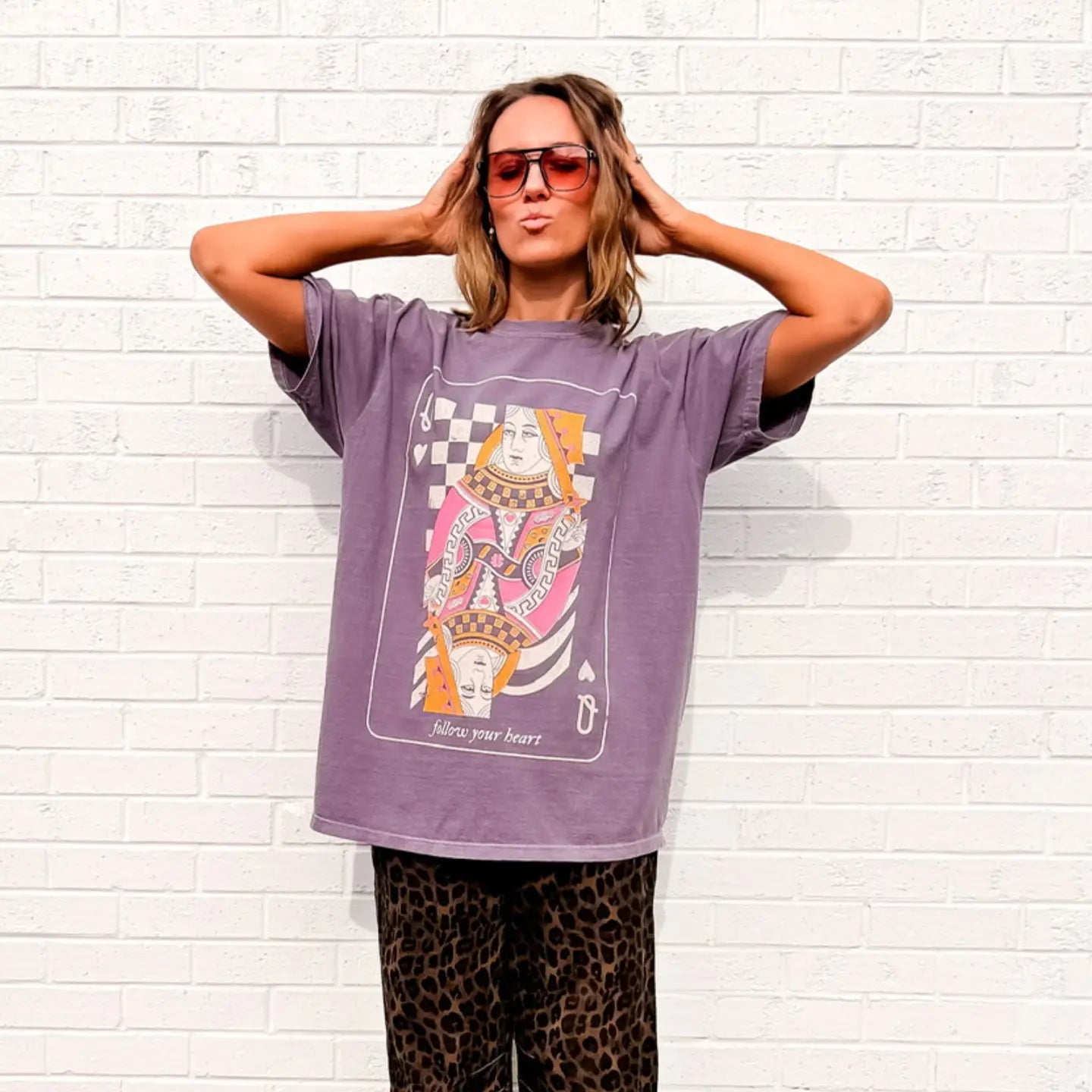 Queen of Hearts Tee