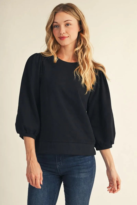 Midnight Lace Top