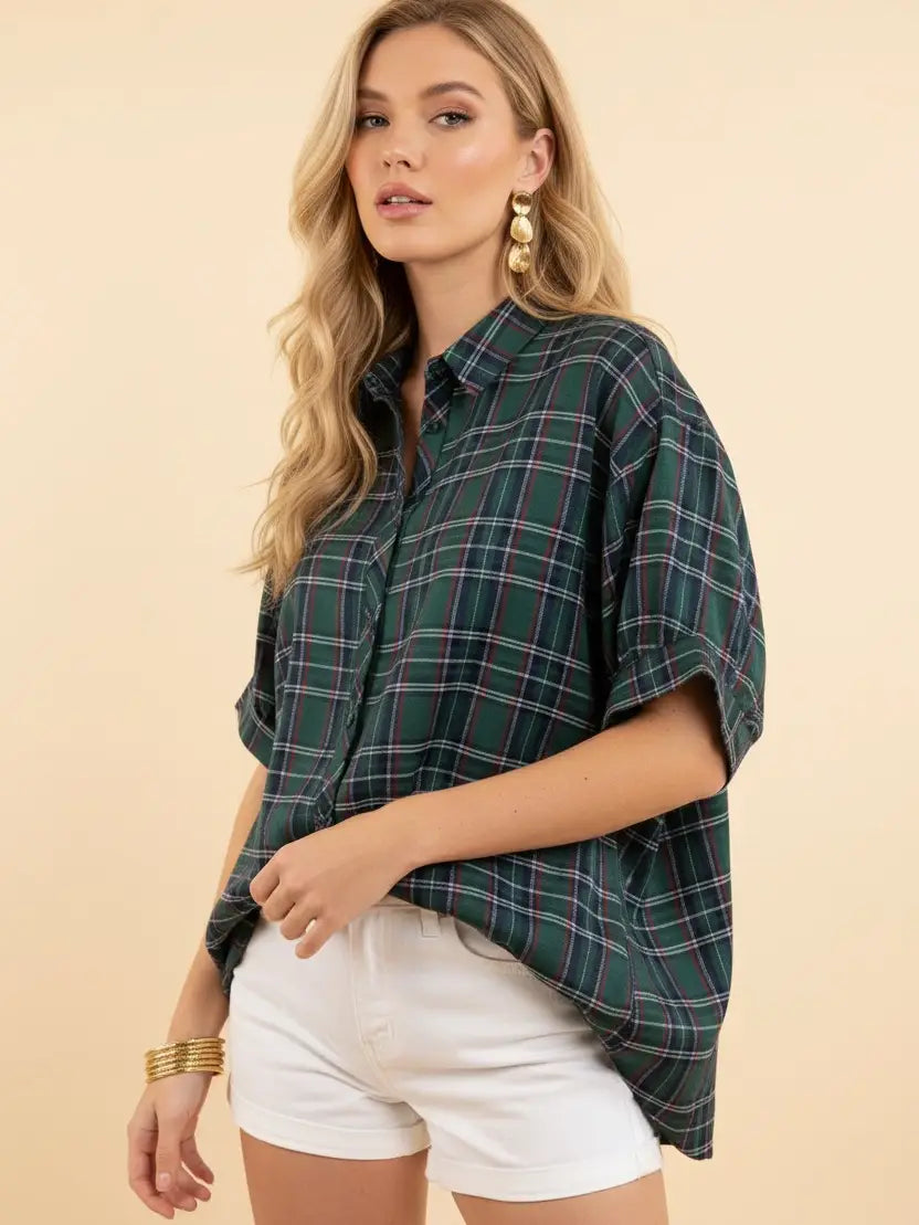 Classic Plaid Top