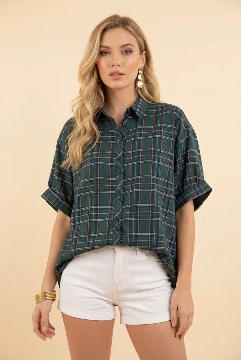 Classic Plaid Top
